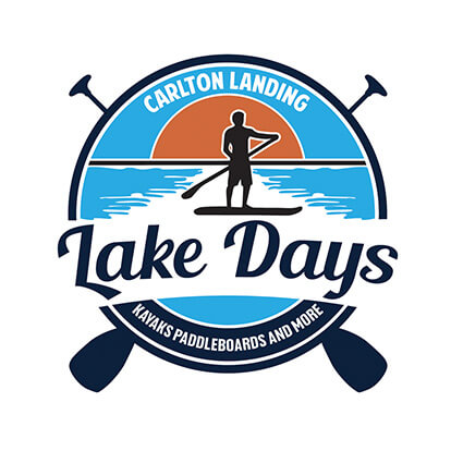Carlton Landing Lake Days Logo